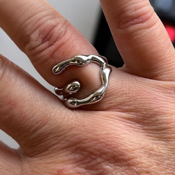The Fascinating Ring adjustable in 925 silver - Picture 6 of 8